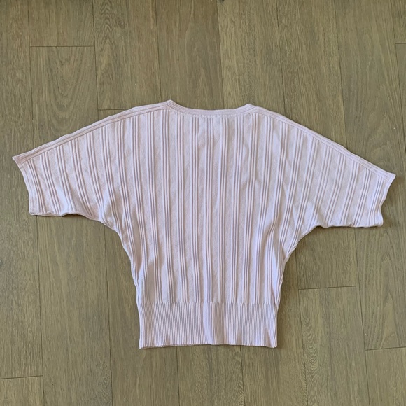 Boat Neck Batwing Wool Blend Sweater, S - Picture 4 of 16